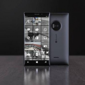 超窄边+2.5D玻璃 Lumia940渲染图曝光