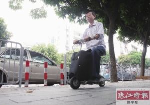 高手在民间，企业员工造电动自行车 “秒变”行李箱