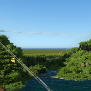 刺激!5D特效玻璃桥国庆亮相盈香生态园!